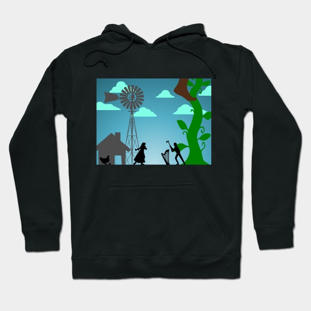 Jack And The Beanstalk Hoodie by inotyler